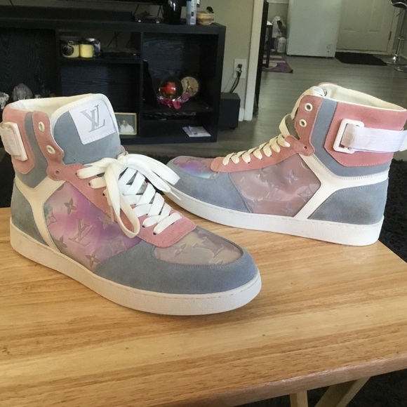 Louis Vuitton Designer Custom Made Sneakers Size 9 - Picture 1 of 13